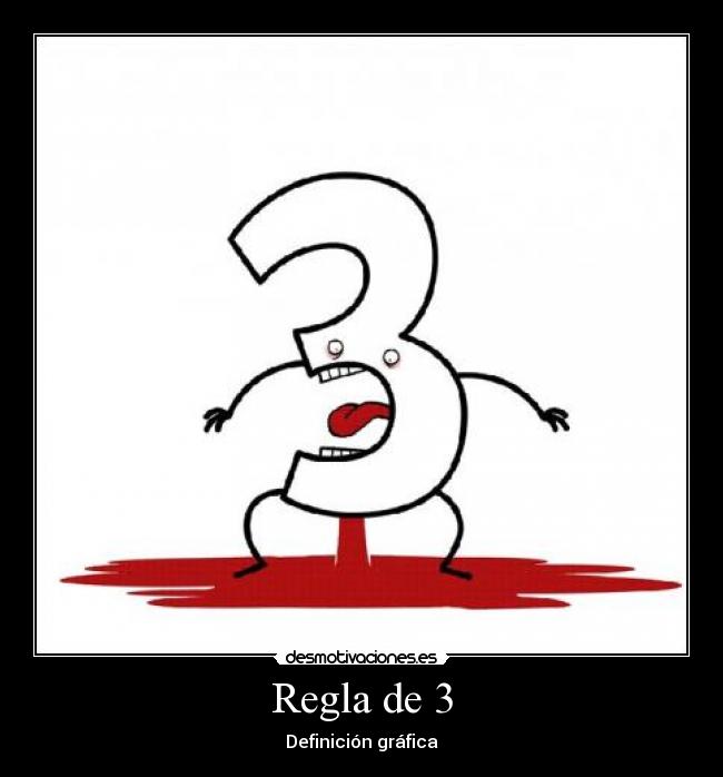 Regla de 3 - 