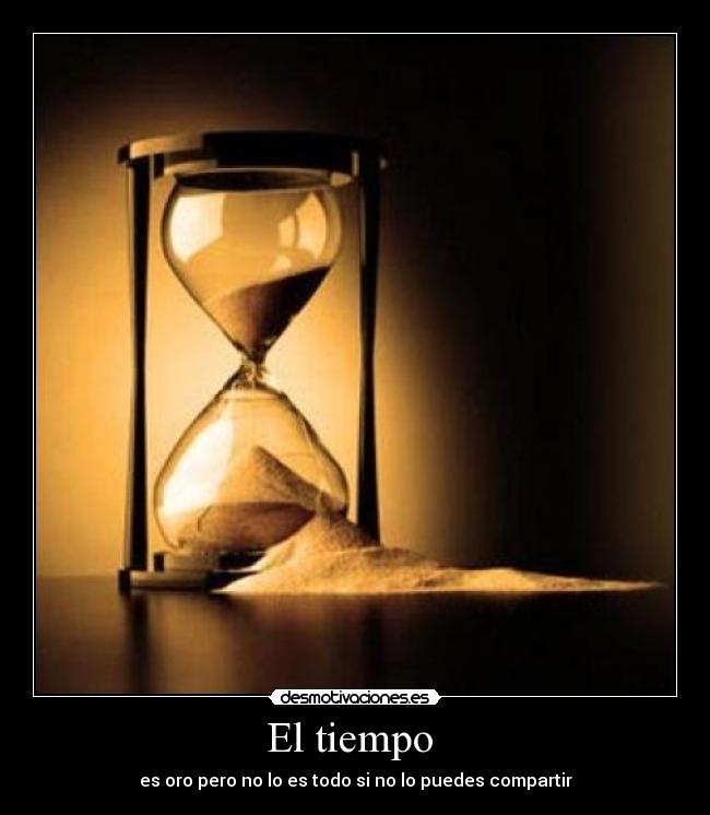 El tiempo -