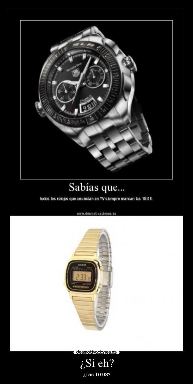 carteles reloj desmotivaciones