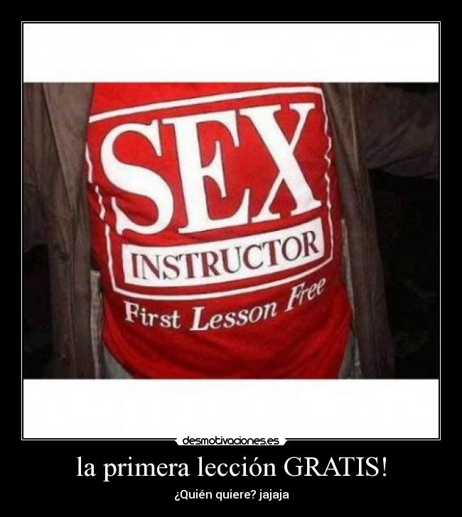 la primera lección GRATIS! -
