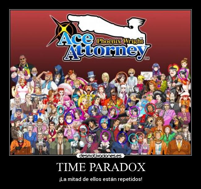 TIME PARADOX - ¡La mitad de ellos están repetidos!