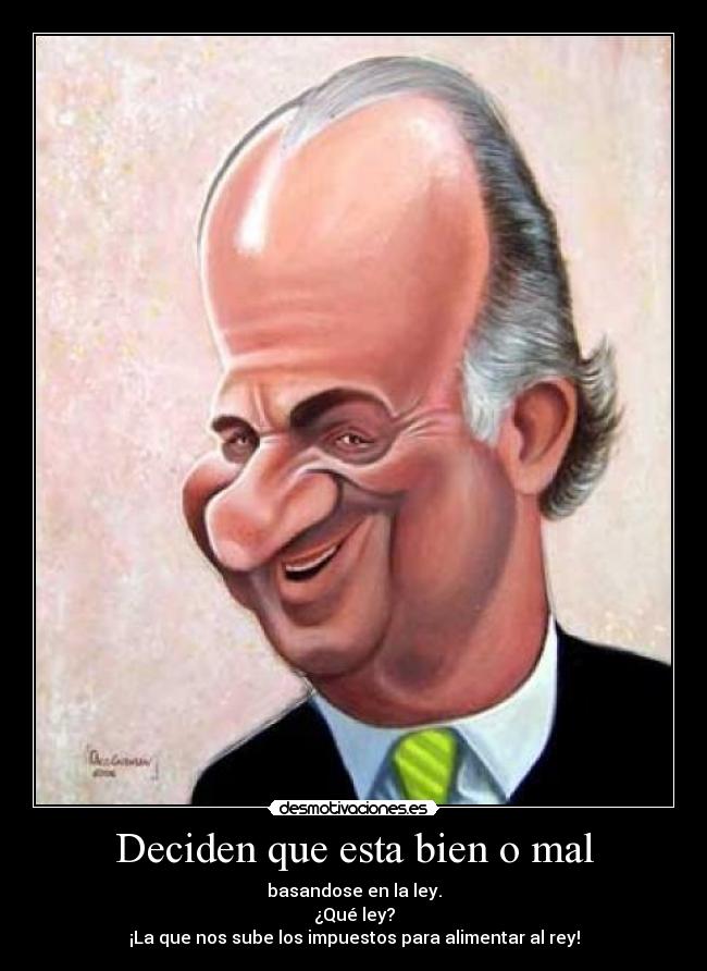 Deciden que esta bien o mal -