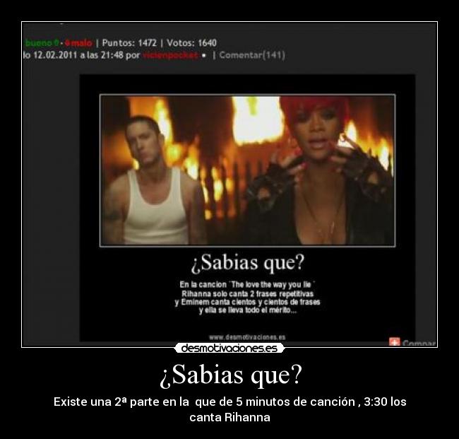 ¿Sabias que? -