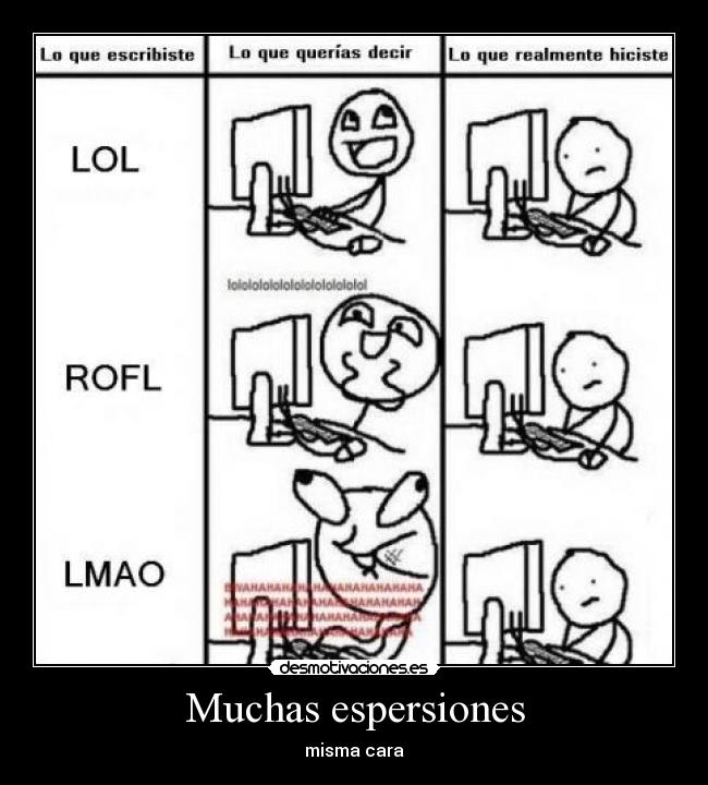 carteles muchas espresiones desmotivaciones