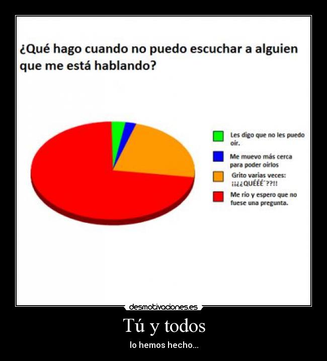 Tú y todos - lo hemos hecho...