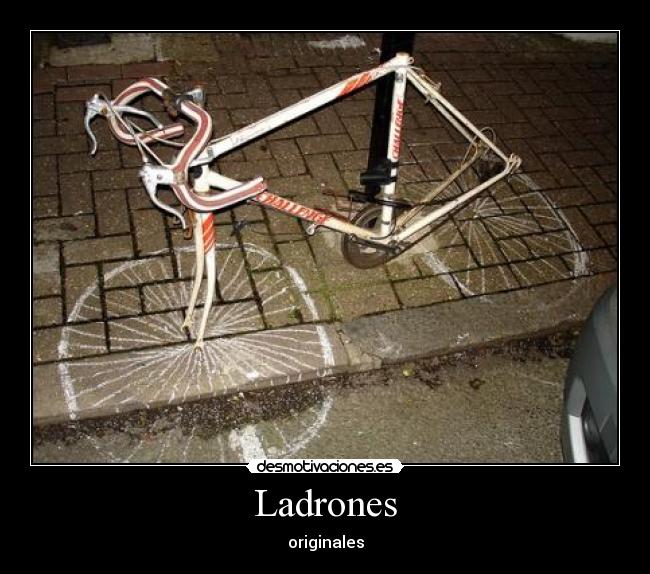 Ladrones - originales