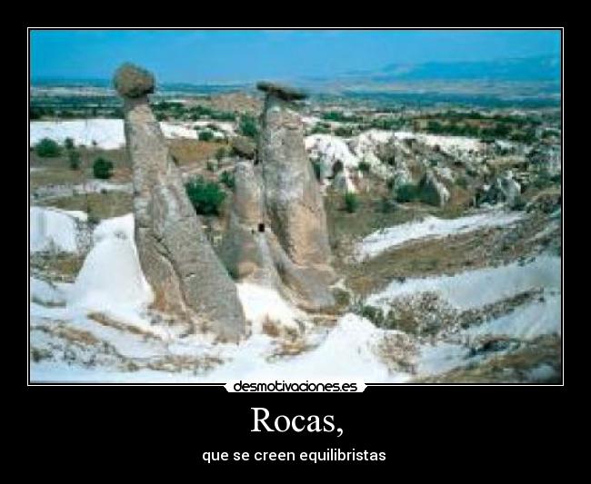 Rocas, - 