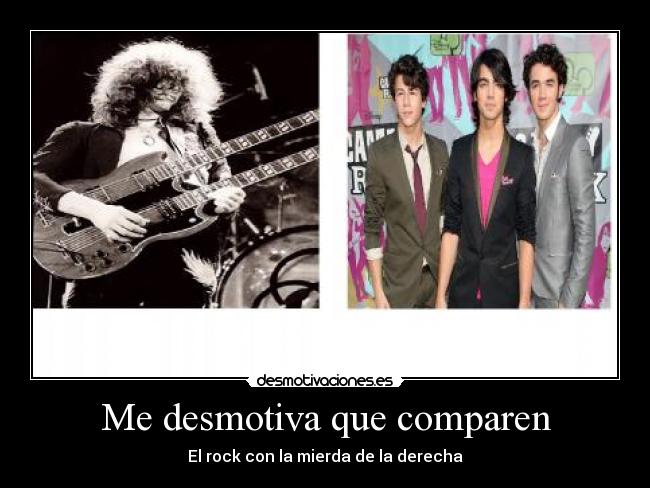 Me desmotiva que comparen -