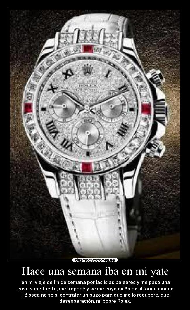 carteles rolex desmotivaciones