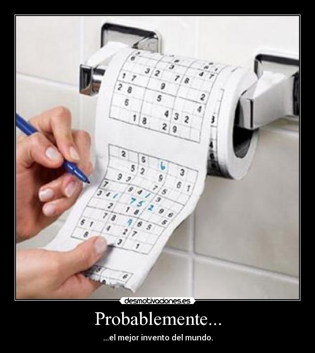 Probablemente... -