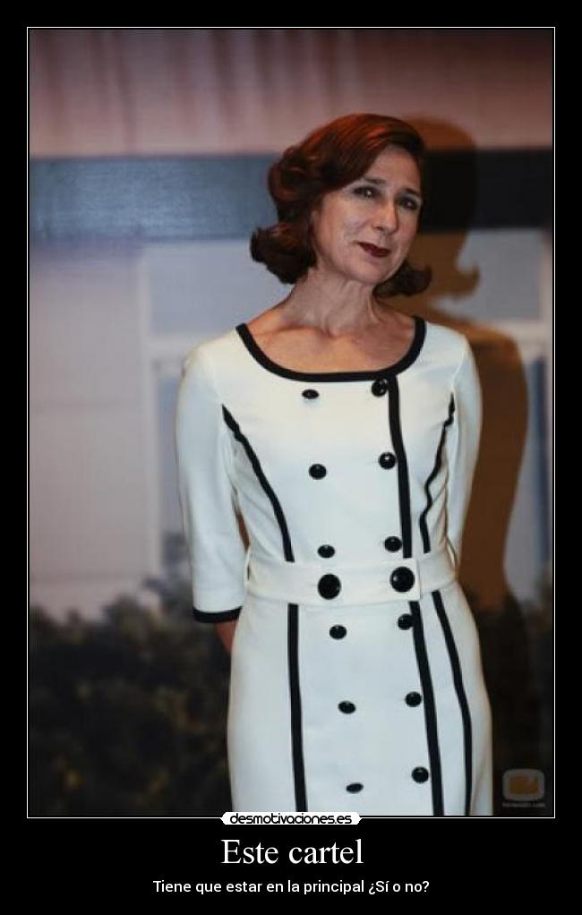 Este cartel -