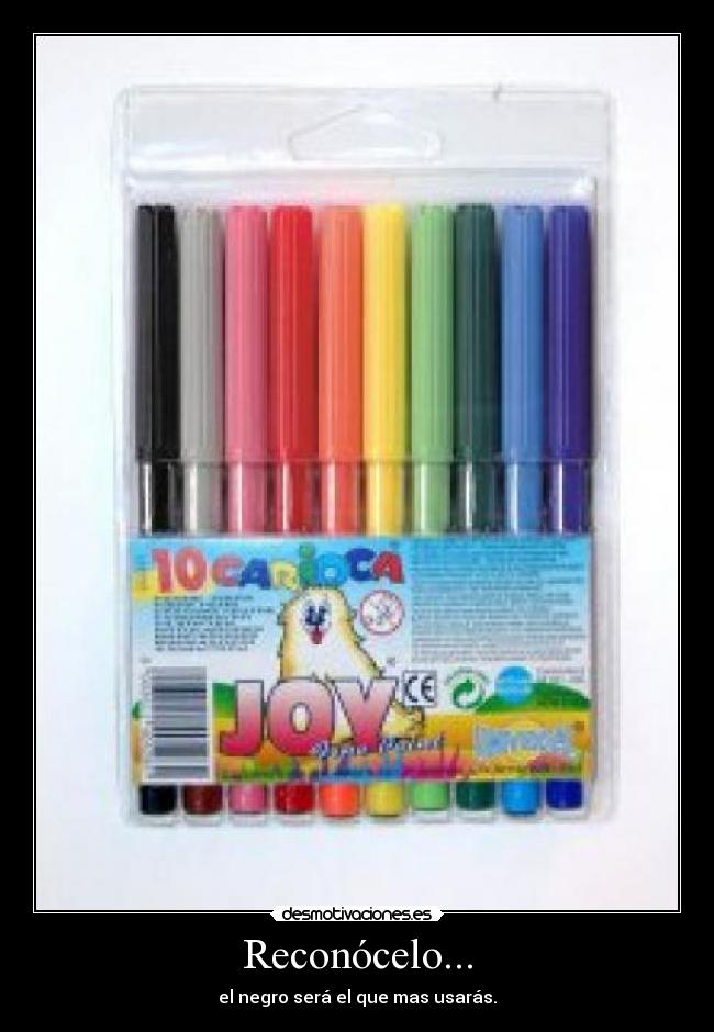 Reconócelo... -