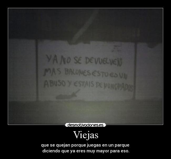 carteles viejas desmotivaciones