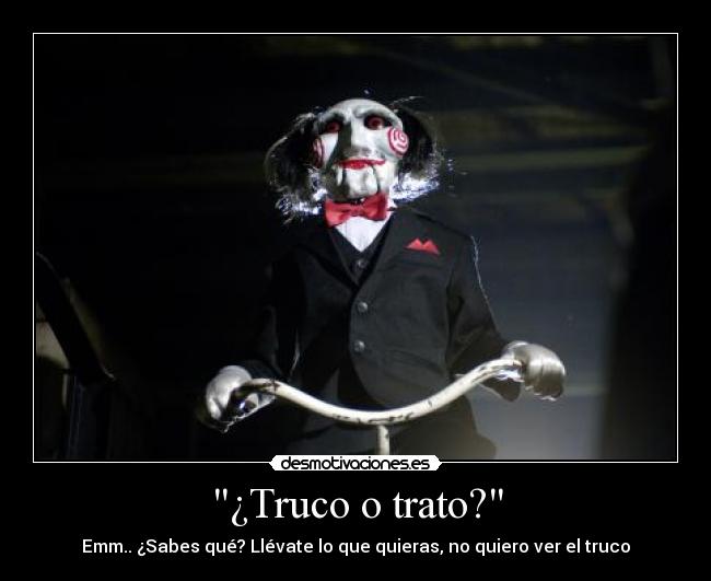 ¿Truco o trato? - 