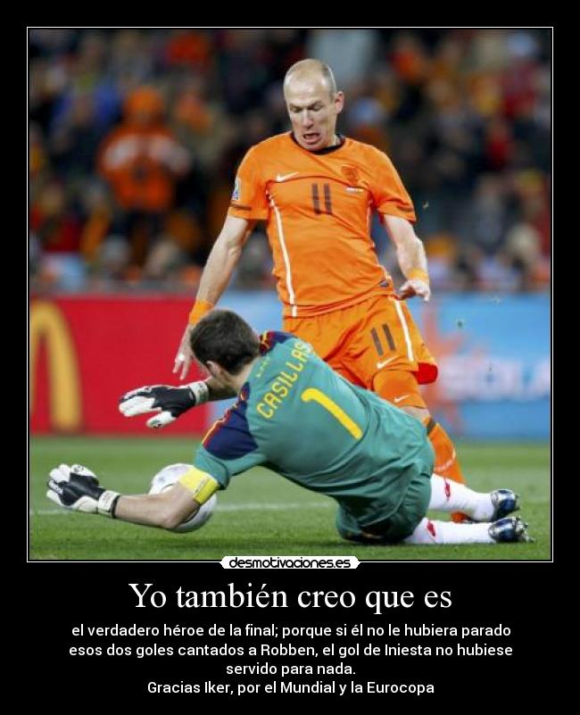 Yo también creo que es -