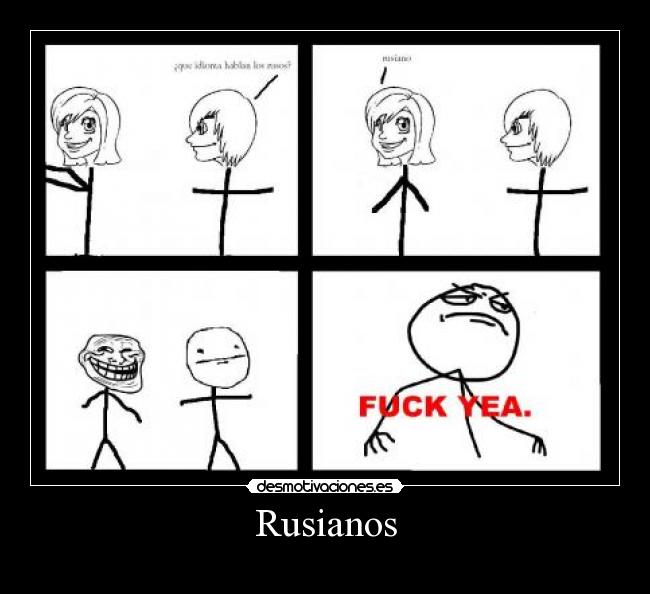 carteles rusianos ruso idioma desmotivaciones