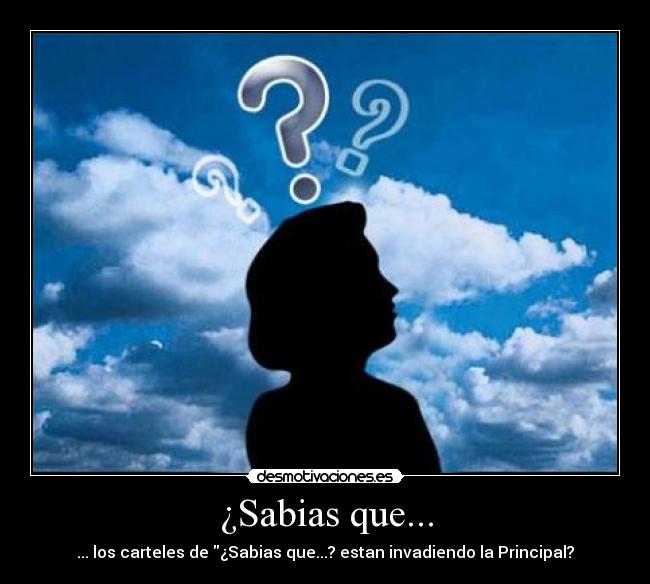 ¿Sabias que... - 
