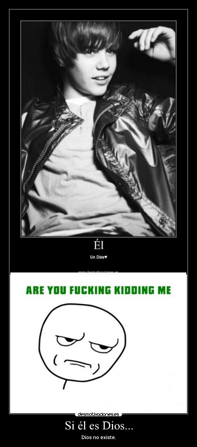 Si él es Dios... - 