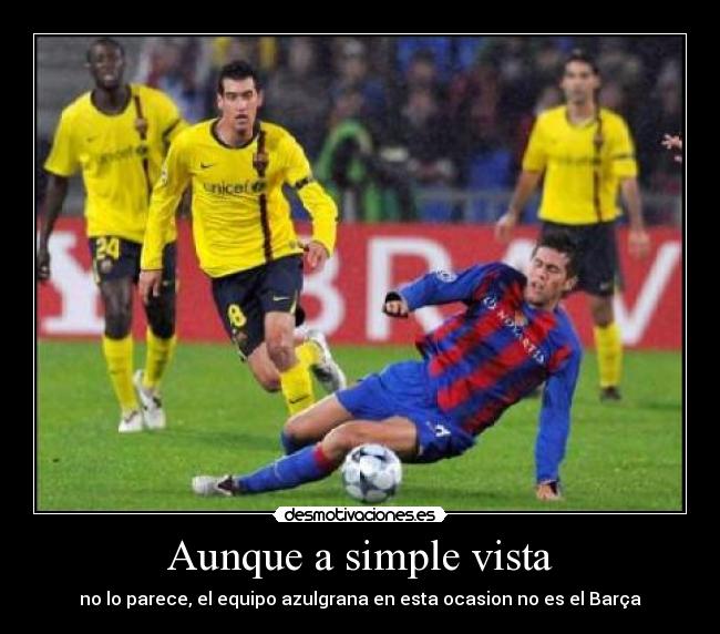 Aunque a simple vista -