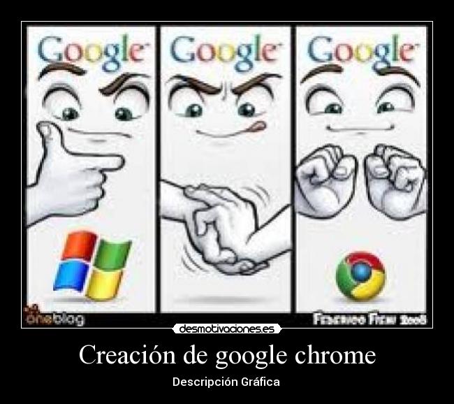 Creación de google chrome -
