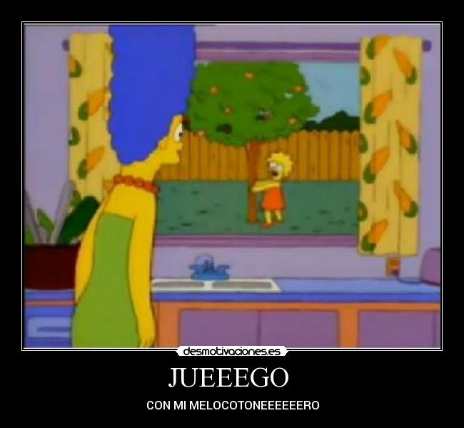carteles lisa simpson melocotonero los simpsons desmotivaciones