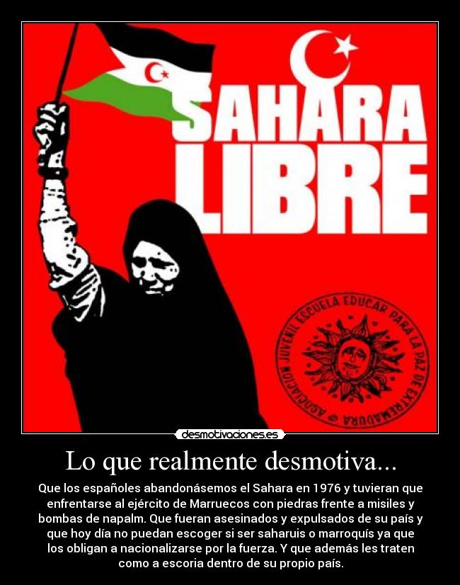 Lo que realmente desmotiva... - 