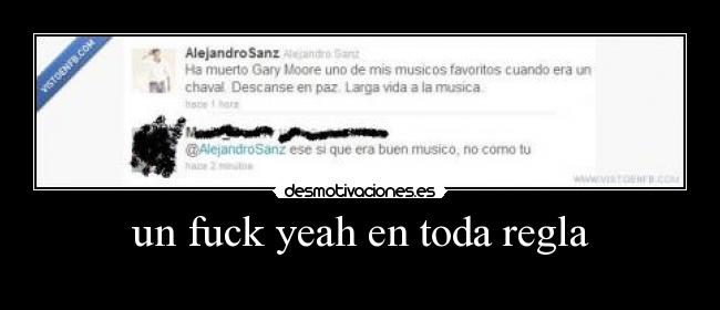 un fuck yeah en toda regla - 