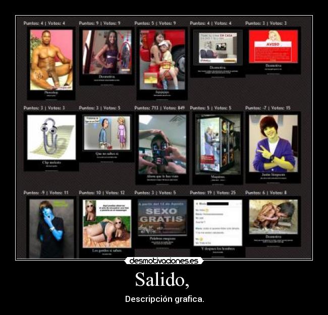 carteles salido desmotivaciones