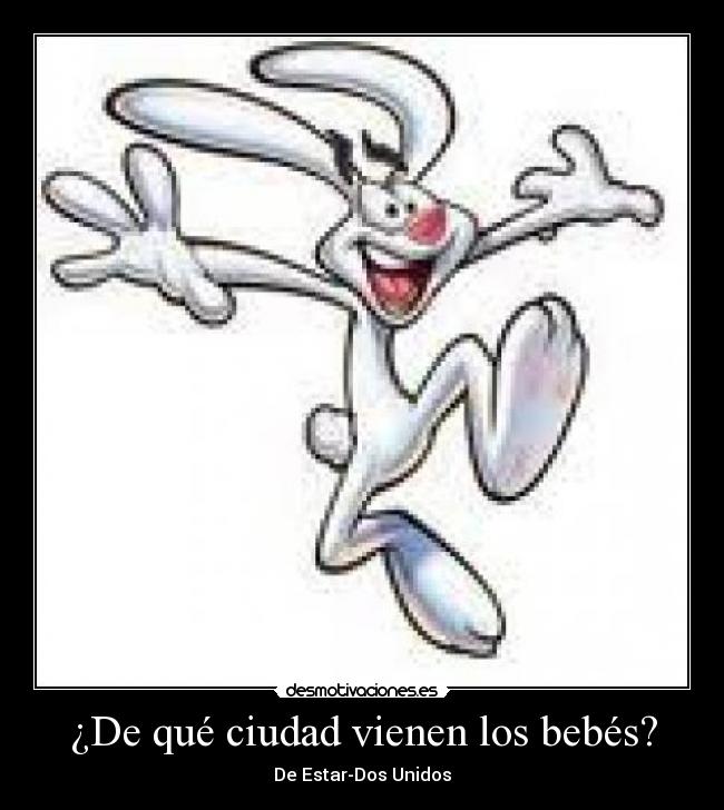 ¿De qué ciudad vienen los bebés? -