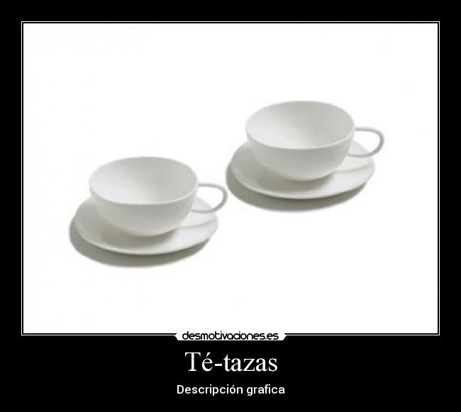 Té-tazas -