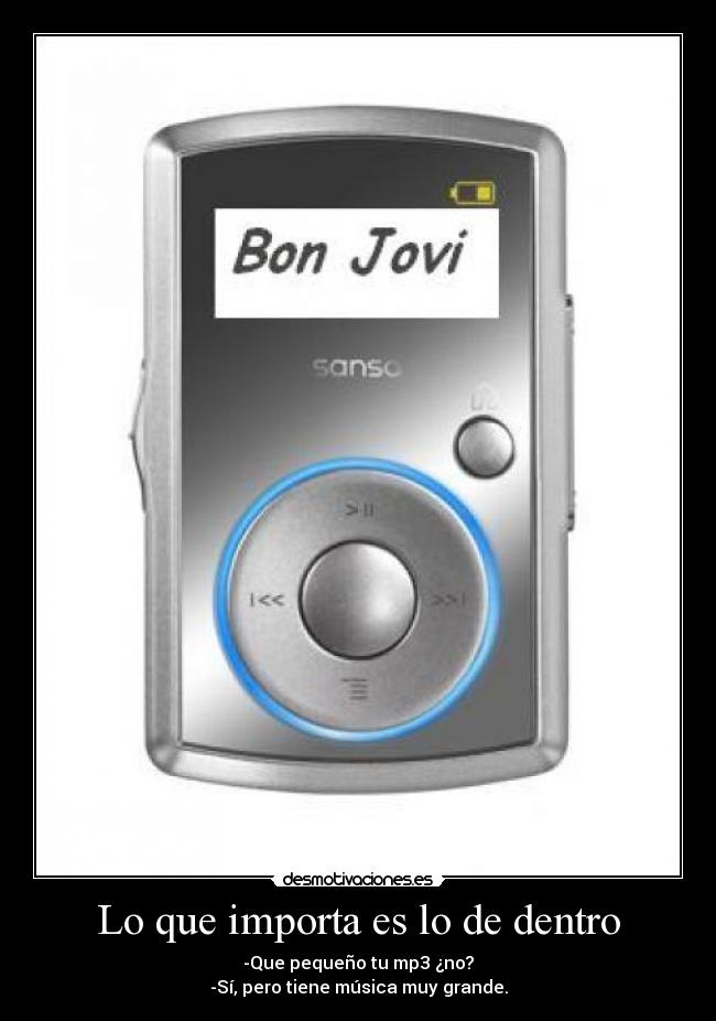 Lo que importa es lo de dentro - 