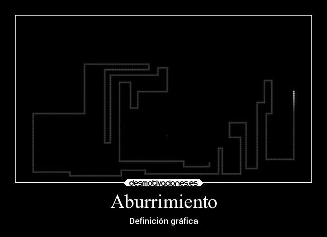 Aburrimiento - Definición gráfica