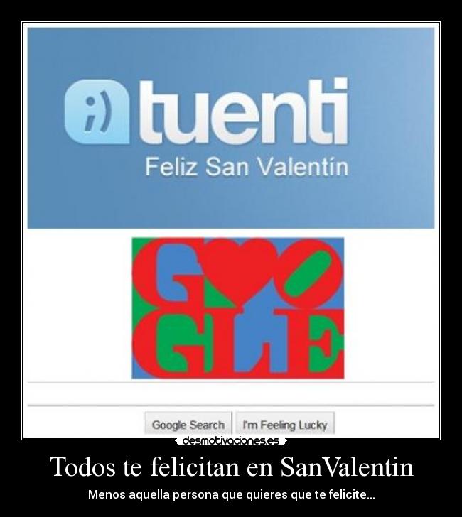 Todos te felicitan en SanValentin - 