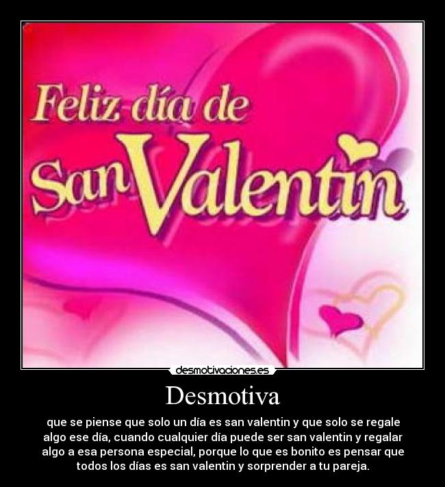 carteles san valentin desmotivaciones