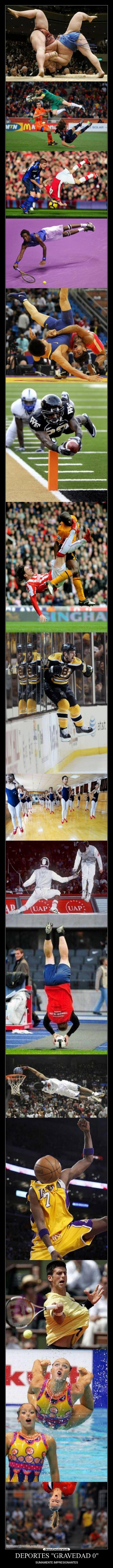 carteles deportes gravedad desmotivaciones