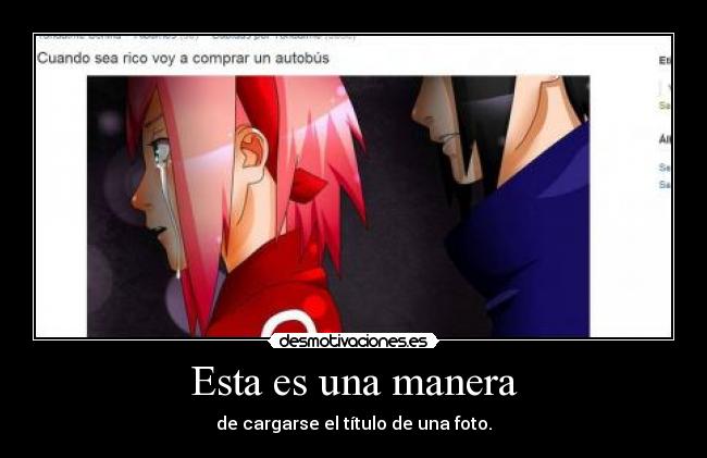 Esta es una manera - 