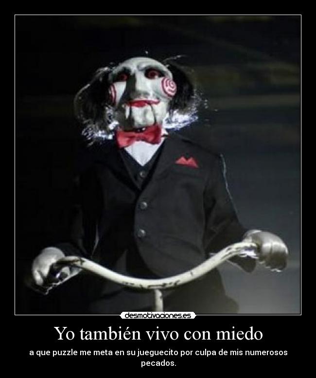 Yo también vivo con miedo -