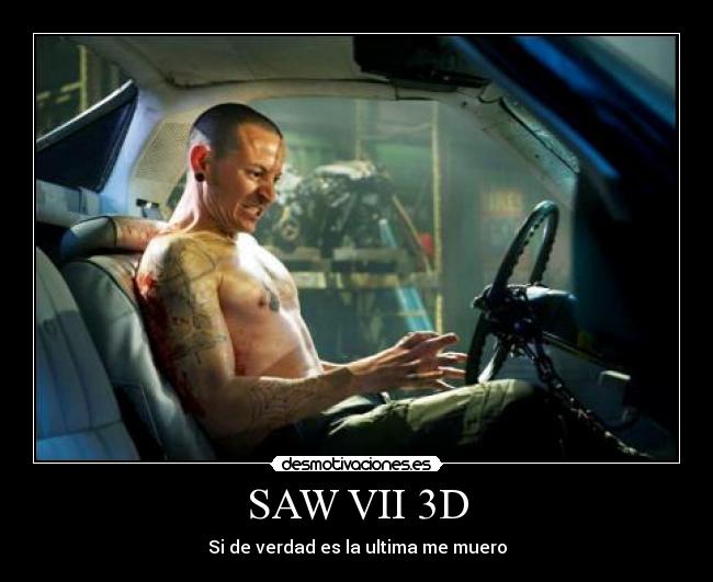 SAW VII 3D - Si de verdad es la ultima me muero