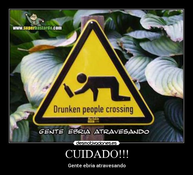 CUIDADO!!! - 