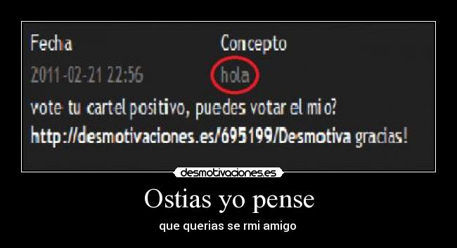 carteles ostias pense desmotivaciones