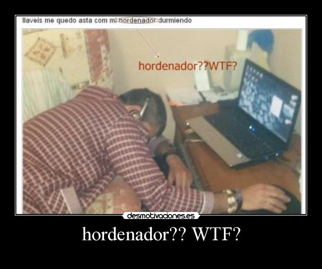 carteles hordenador desmotivaciones