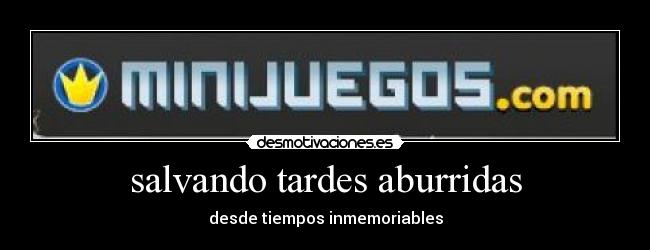 salvando tardes aburridas -