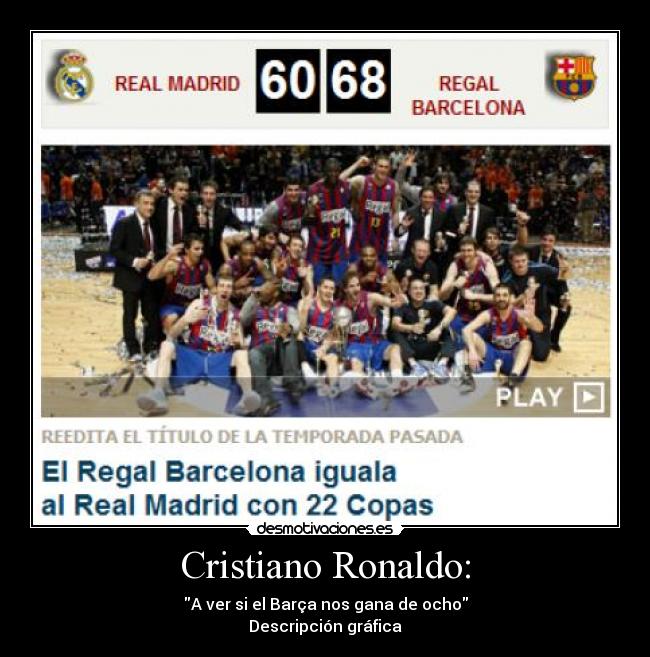 Cristiano Ronaldo: -