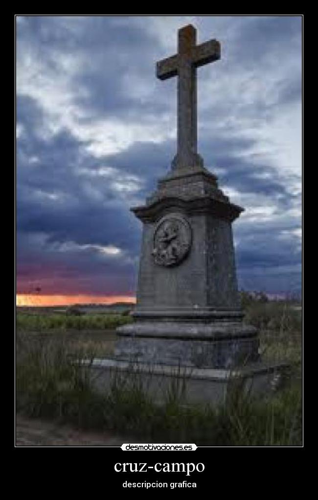 cruz-campo - descripcion grafica
