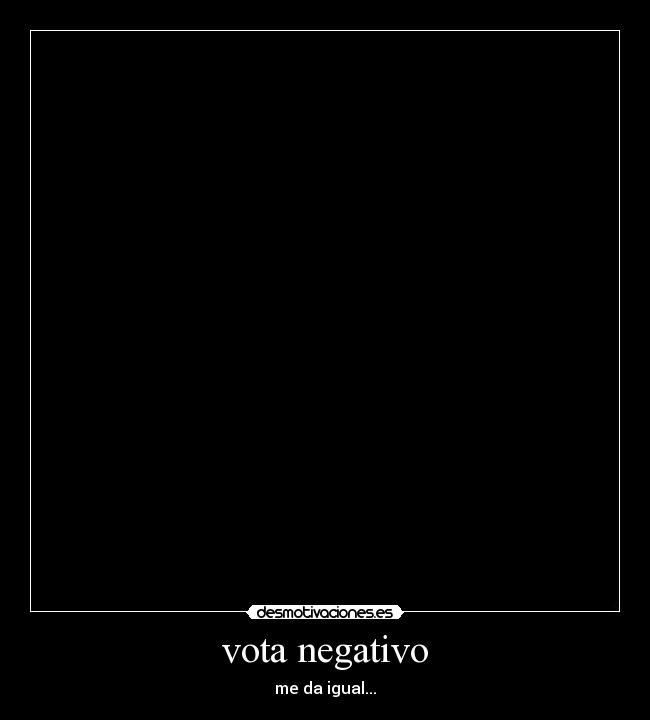 vota negativo - 