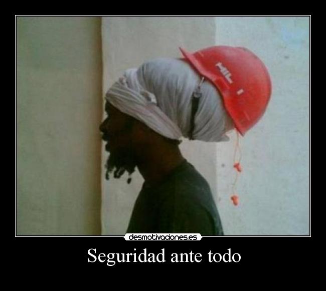 Seguridad ante todo -