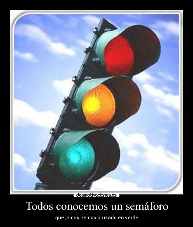 Todos conocemos un semáforo - 