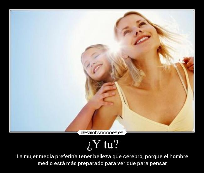 ¿Y tu? -