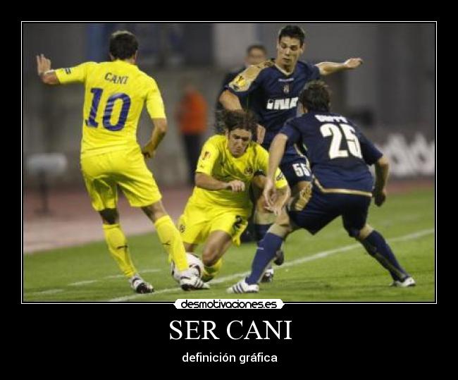 SER CANI - definición gráfica