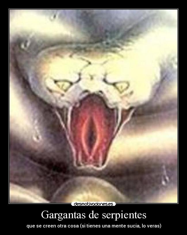 Gargantas de serpientes -
